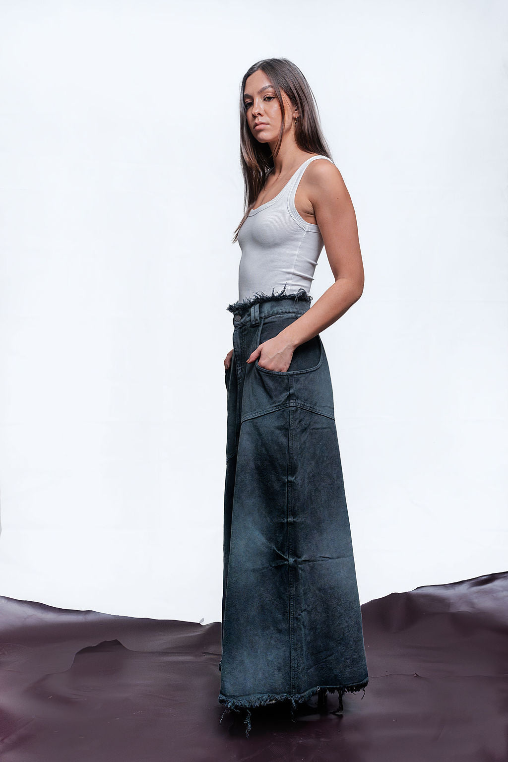 NIEBLA MAXI SKIRT